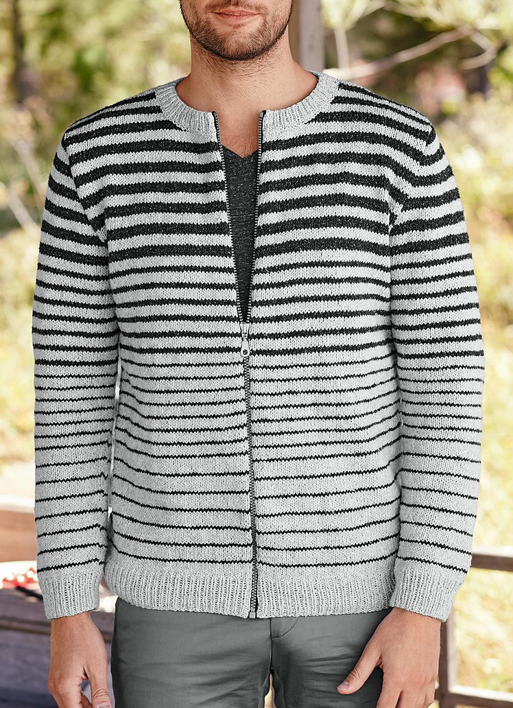 Men s Sweater Knitting Patterns In the Loop Knitting