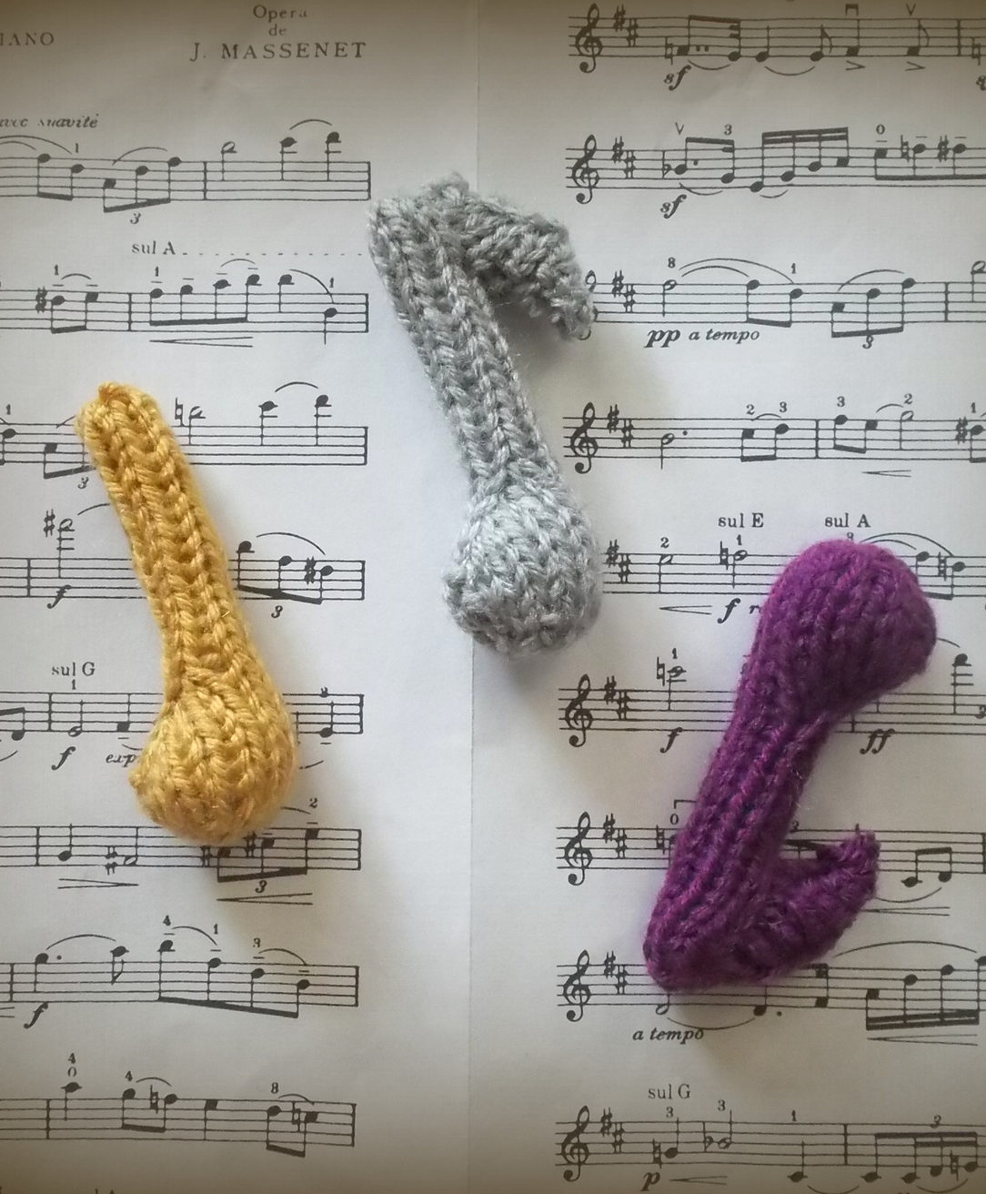 Musical Knitting Patterns | In the Loop Knitting