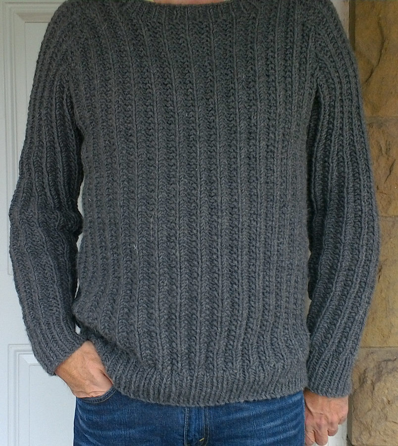 Free easy knitting sweater patterns for men Men’s sweater knitting