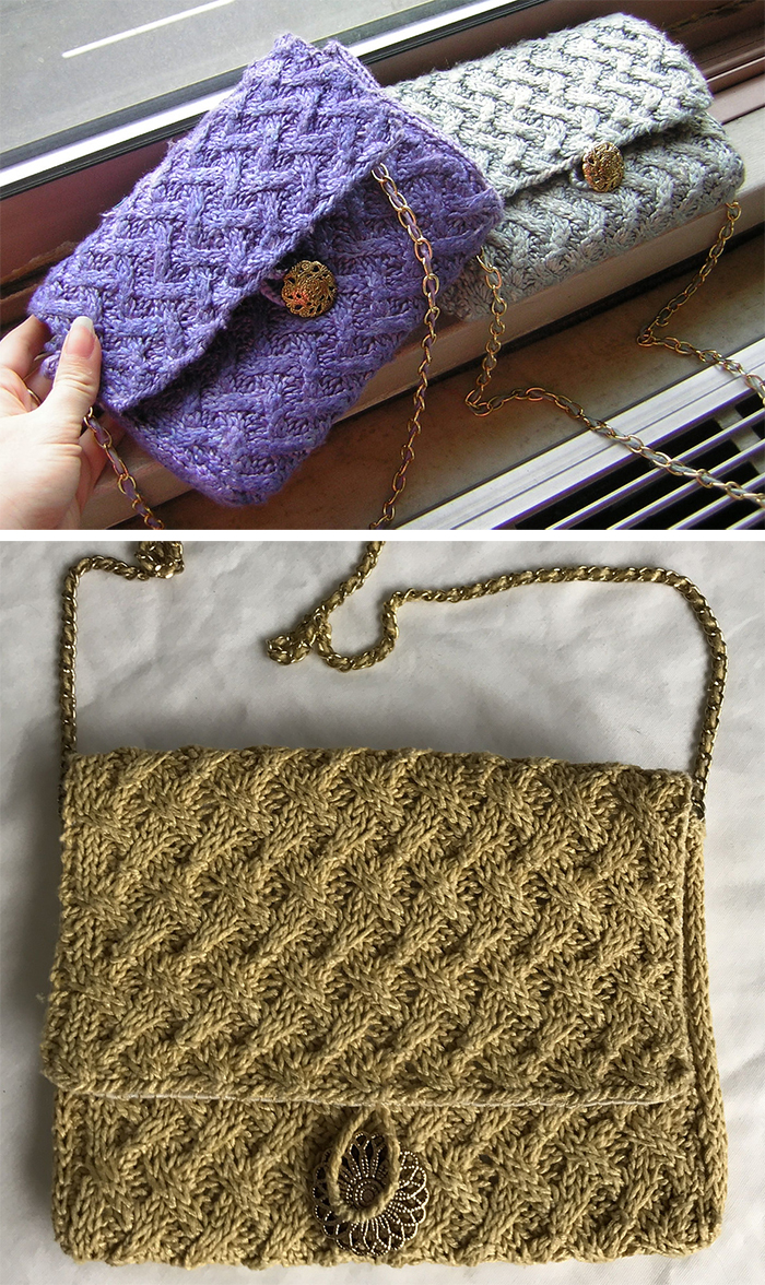 Clutch Knitting Patterns In the Loop Knitting