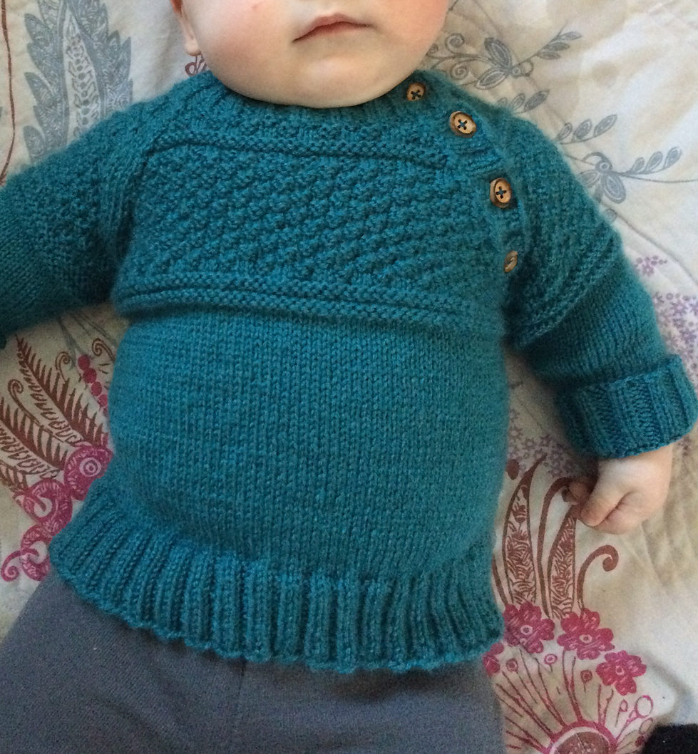 EasyOn Pullovers for Babies and Children Knitting