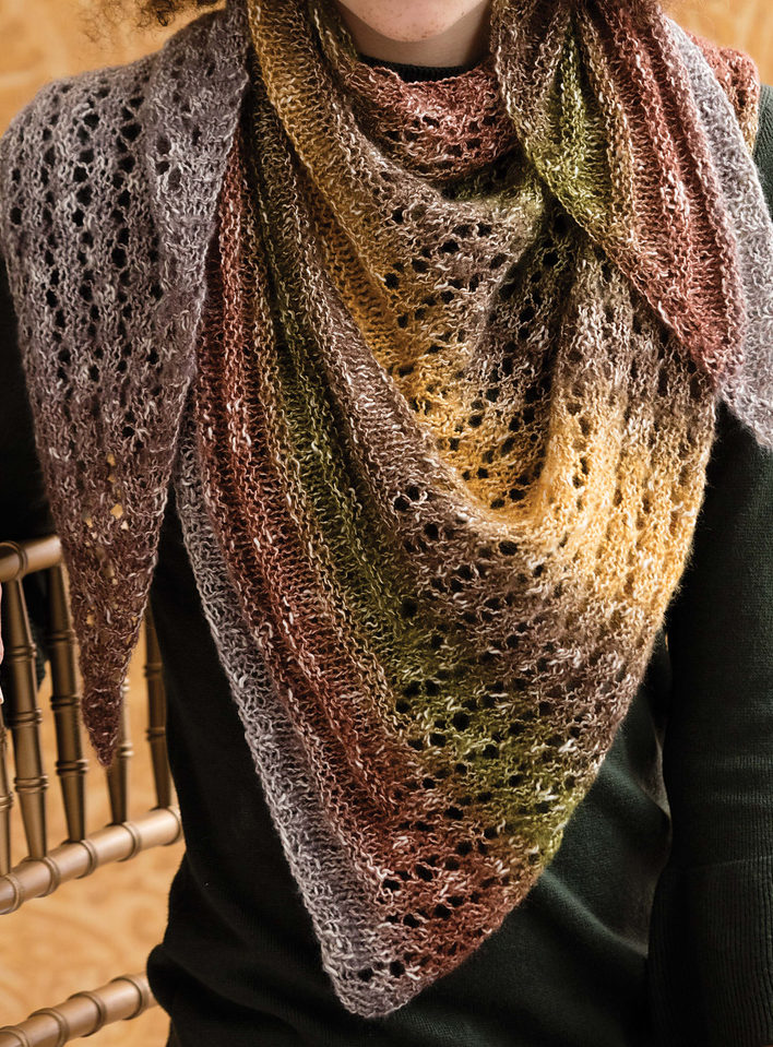 One Skein Shawl Knitting Patterns In The Loop Knitting 