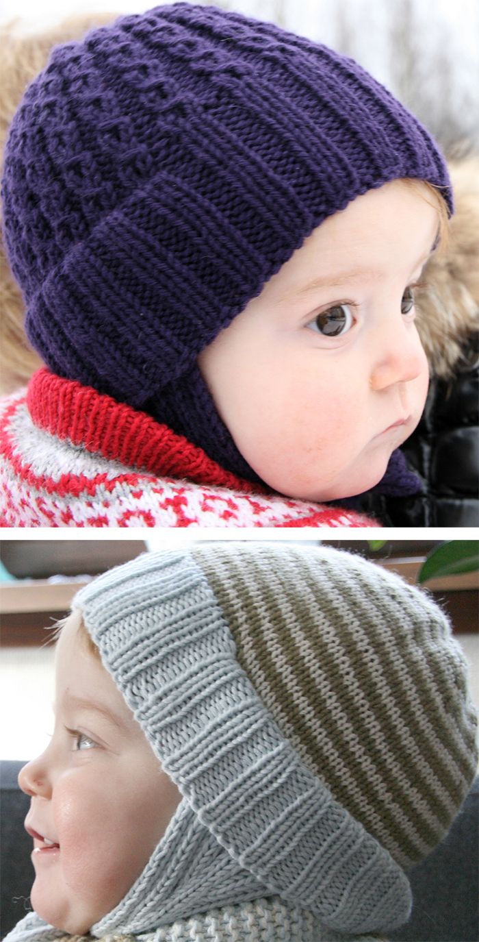 Baby Bonnet Knitting Patterns | In the Loop Knitting
