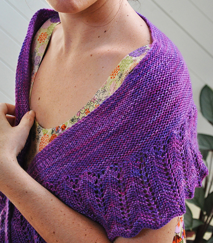 One Skein Shawl Knitting Patterns In the Loop Knitting