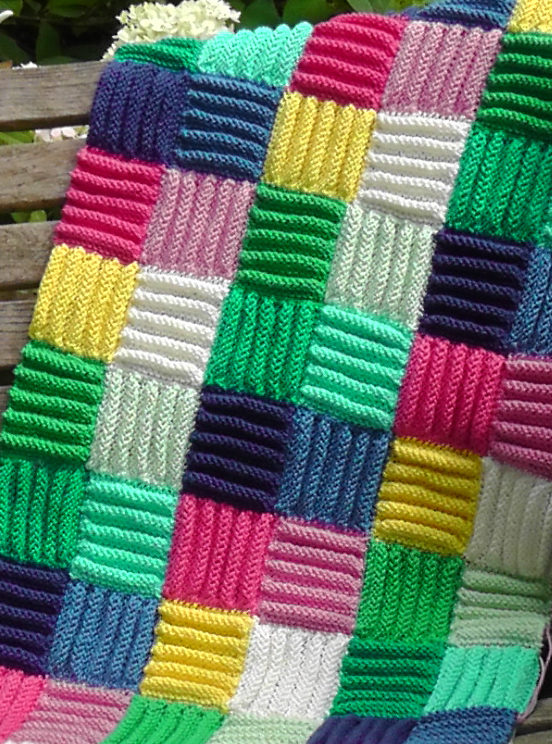 Scrap and Stash Afghan Knitting Patterns | In the Loop ...