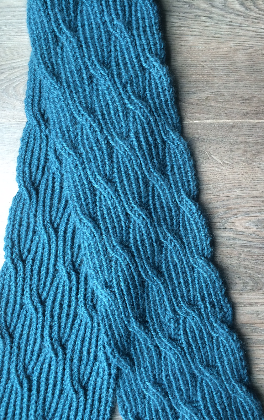 Reversible Scarf Knitting Patterns | In the Loop Knitting
