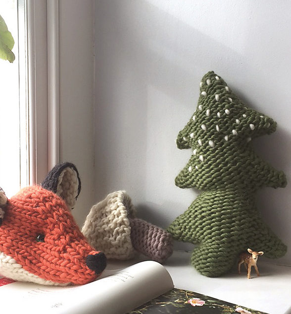 Free Knitting Pattern for Woodland Collection