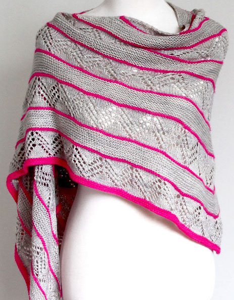 Knitting Pattern for Shawl Of Destiny