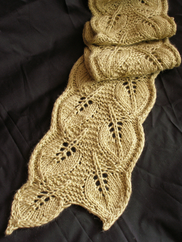 Leaf Lace Knitting Patterns In the Loop Knitting