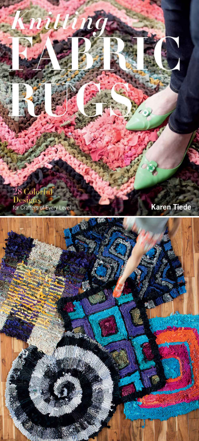 Knitting Fabric Rugs: 28 Colorful Designs for Crafters of Every Level