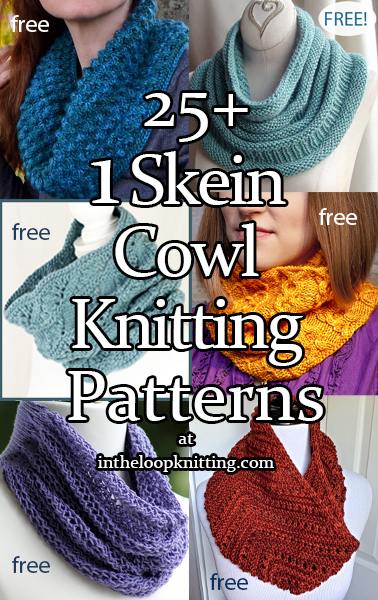 Easy cowl and infinity scarf knitting patterns. Rated easy by the designer and/or Ravelrers. Most patterns are free. Updated 4/6/23