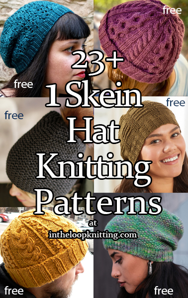 Quick One Skein Hat Knitting Patterns