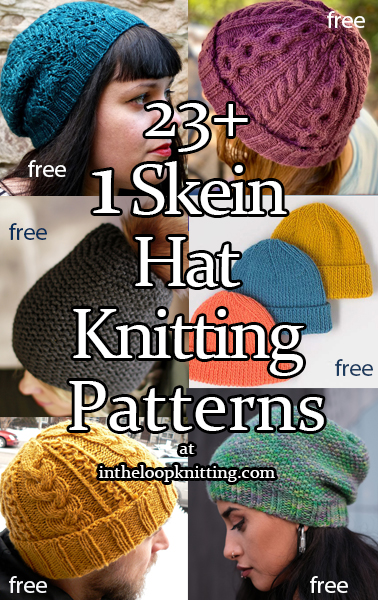 One Skein Hat Knitting Patterns