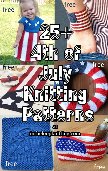 Star Knitting Pattern Patriotic Shape - Studio Knit