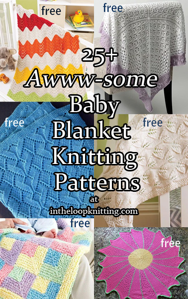 Awww Some Baby Blanket Knitting Patterns In The Loop Knitting