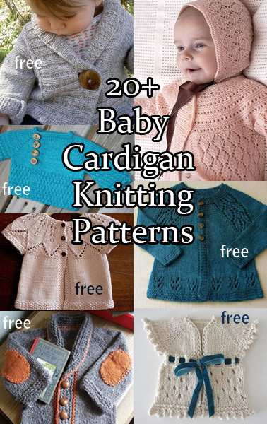 Baby Cardigan Knitting Patterns