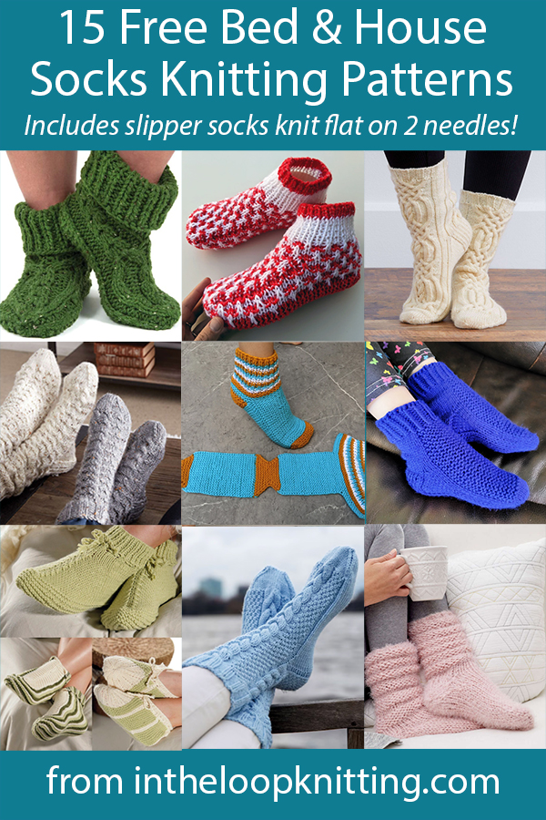Flat Sock Knitting Patterns. Knitting patterns for socks knit flat or sideways with 2 needles (straight or circulars). Most patterns are free. Updated 6/26/23