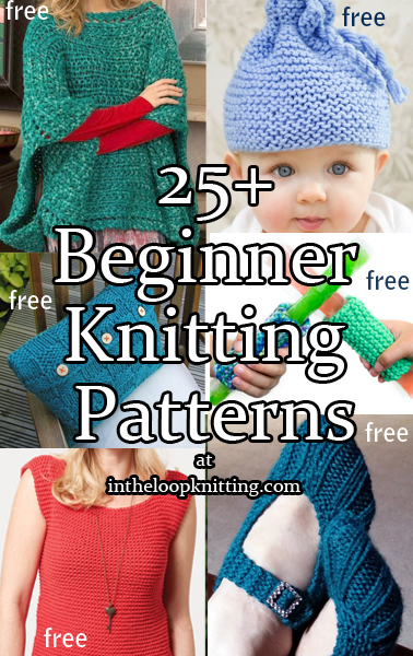 Beginner  Knitting Patterns