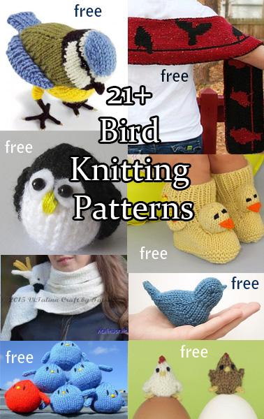 Bird Knitting Patterns