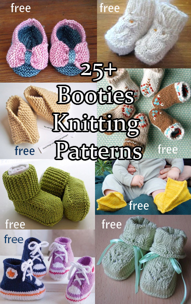 Baby Booties Knitting Patterns