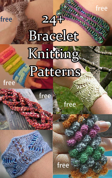Bracelet Knitting Patterns