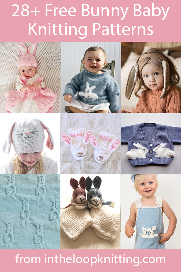 Knitting patterns for Baby blankets with animal themes. Most patterns are free.