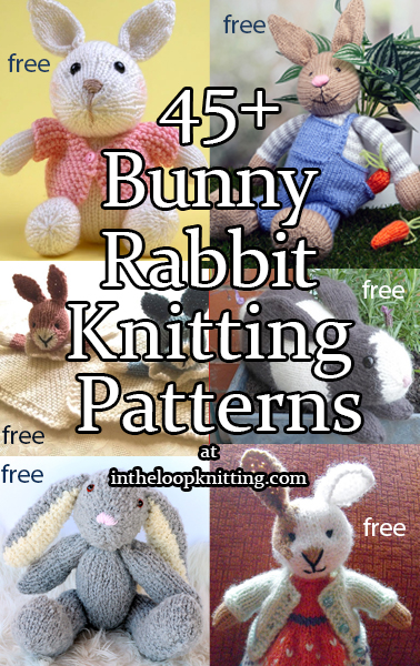 Bunny Rabbit Knitting Patterns In The Loop Knitting