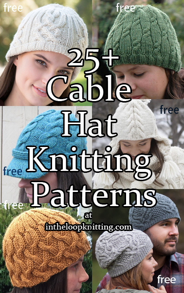 Cable Hat Knitting Patterns In The Loop Knitting