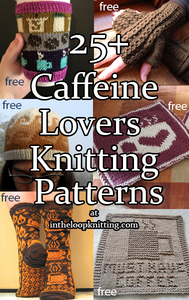 Coffee and Tea Lover Knitting Patterns