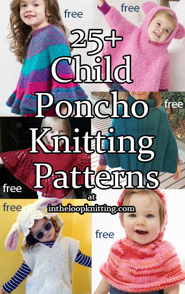 Ponchos for Babies and Children - In the Loop Knitting