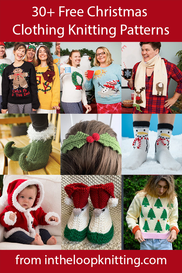 Holiday Wear Knitting Patterns