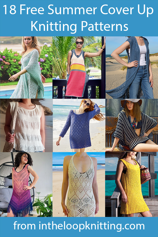 Beach Cover-Up Knitting Patterns