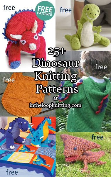 Dinosaur Knitting Chart Free