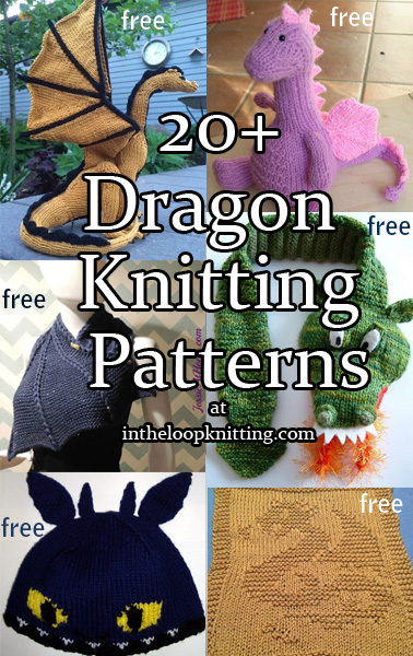 Dragon Knitting Patterns In The Loop Knitting