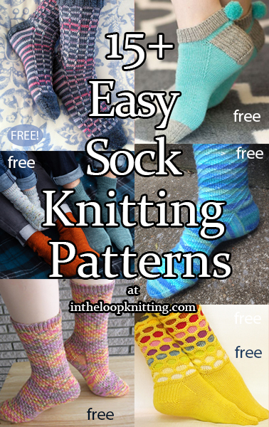 Easy Sock Knitting Patterns - In the 