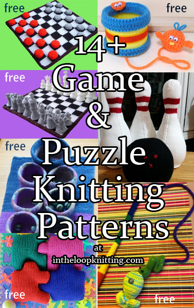 Games Knitting Patterns