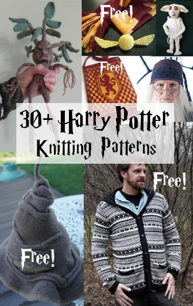 Harry Potter Knitting Patterns. Most patterns are free.