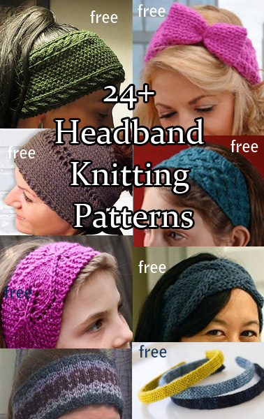 Headband And Headwrap Knitting Patterns In The Loop Knitting