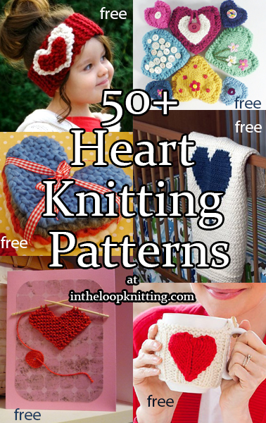 14 Free Heart Knitting Patterns to Make for your Valentines — Blog