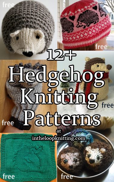 Hedgehog Knitting Patterns In The Loop