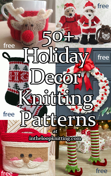 Holiday Decor Knitting Patterns