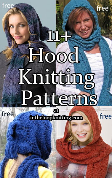 Hood Knitting Patterns