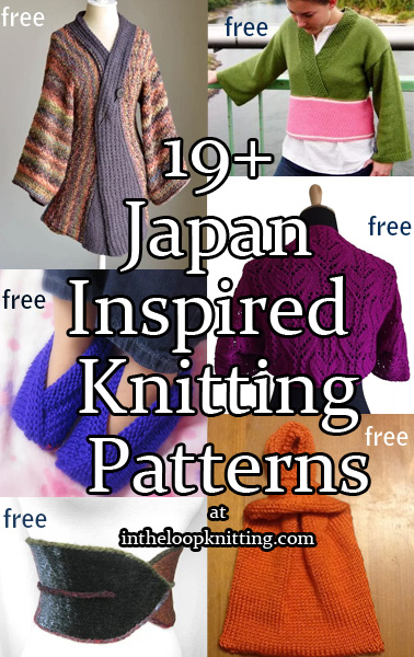 Japan Inspired Knitting Patterns In The Loop Knitting