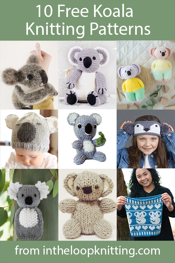 Knitting patterns for toys and other projects inspired by animals and birds native to Australia and New Zealand. Most patterns are free. Updated 11/13/23