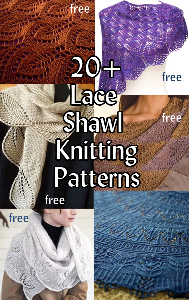 Lace Shawl Knitting Patterns