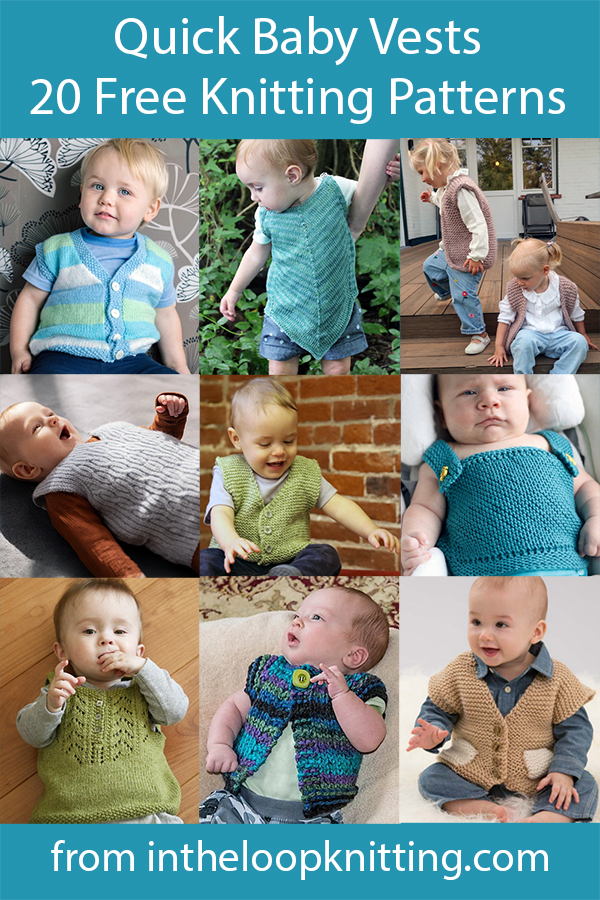 Quick Baby Vest Knitting Patterns