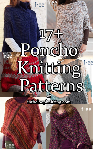 Modern Poncho Knitting Patterns