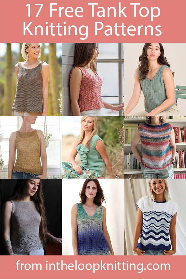 Knitting patterns for sweaters, cardigans, scarves, hats, and more knit with an 4 row repeat. Many of the patterns are free. 