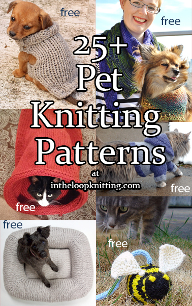 Pet Knitting Patterns In The Loop Knitting