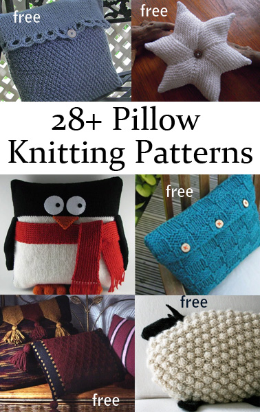 Pillow Knitting Patterns